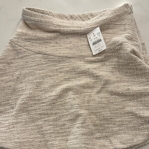 Girl’s Crewcuts Chic Cream Textured Skirt